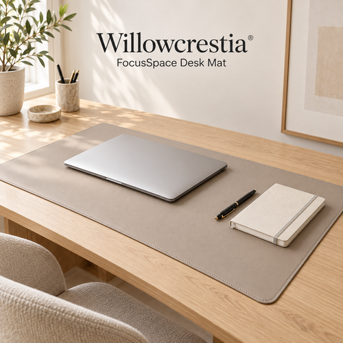 Willowcrestia® FocusSpace Desk Mat